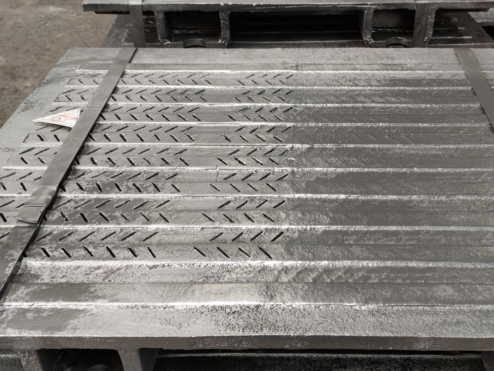 Casting sieve plate